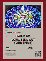 Psalm 104 SATB choral sheet music cover